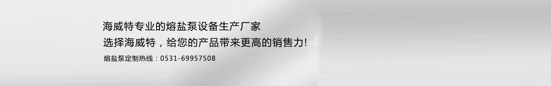 熔鹽泵-濟南海威特泵業(yè)有限公司
